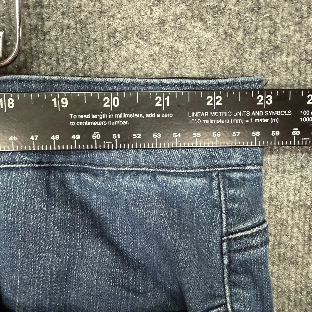 Torrid Jeans‎ Womens 26S Short Blue Bombshell Skinny Slimming Panel High Rise